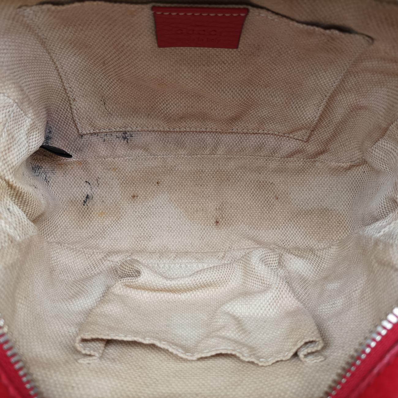 Secondhand Gucci Soho Red Leather 308364 shoulderbag | stylenewstar