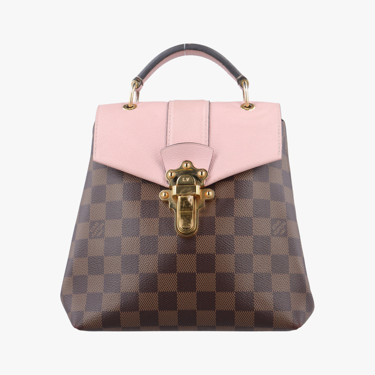 Secondhand Louis Vuitton Daypack Clapton EBENE×MAGNOLIA Monogram Canvas×calf leather N42262 backpack/rucksack | stylenewstar