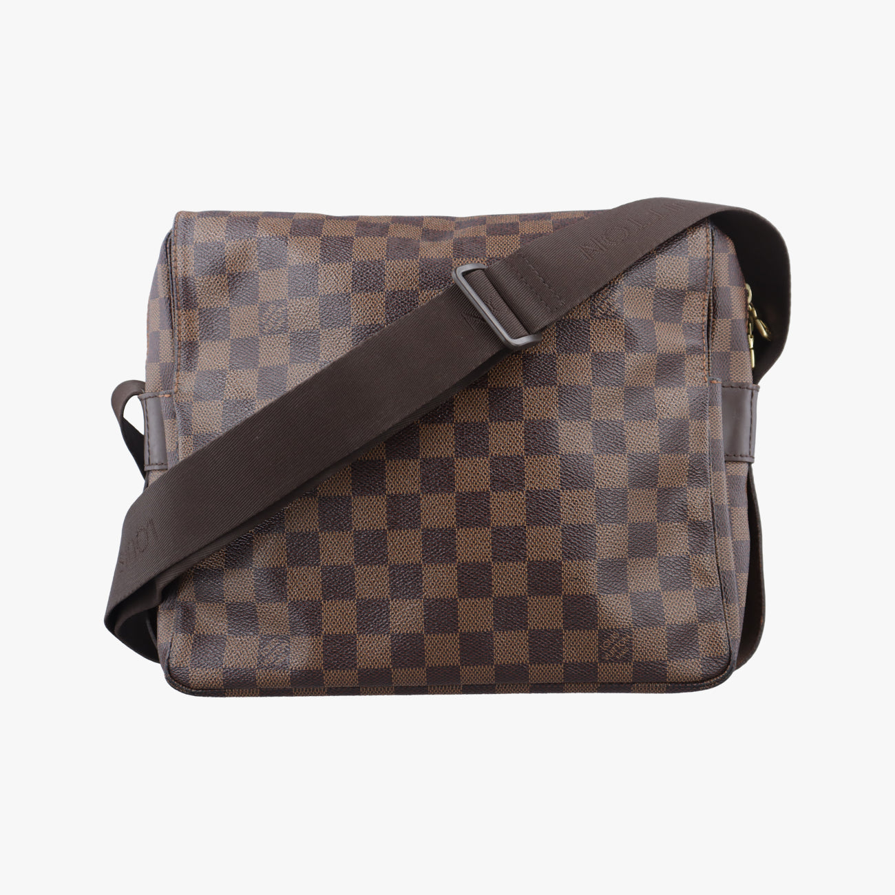 Pre-owned Louis Vuitton NAVIGLIO EBENE Damier Canvas N45255 crossbodybag | stylenewstar