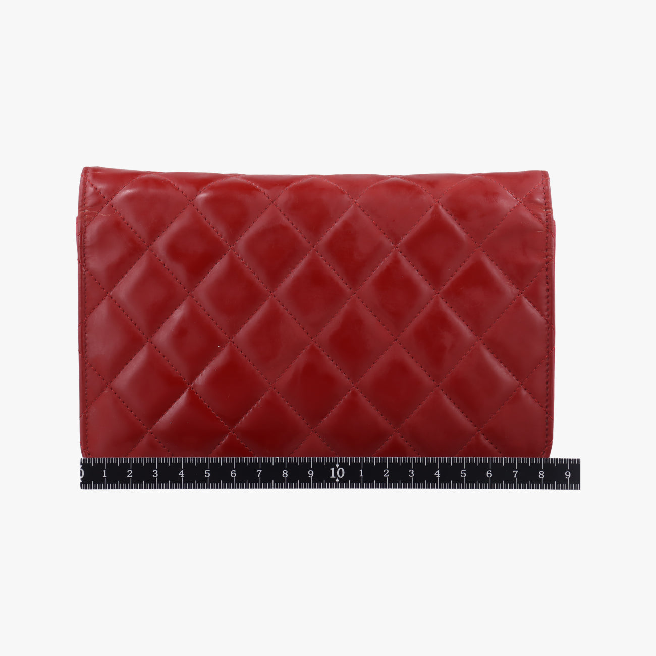 Vintage Chanel Matelasse coco mark Red Patent A48692 shoulderbag | stylenewstar