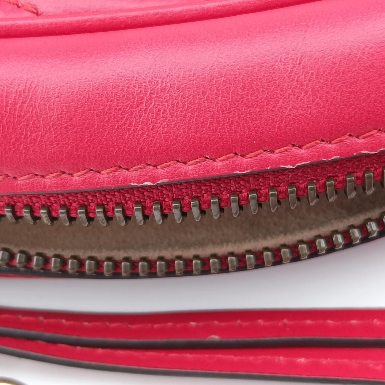 Secondhand Gucci GG Marmont Red Leather 448065 shoulderbag | stylenewstar