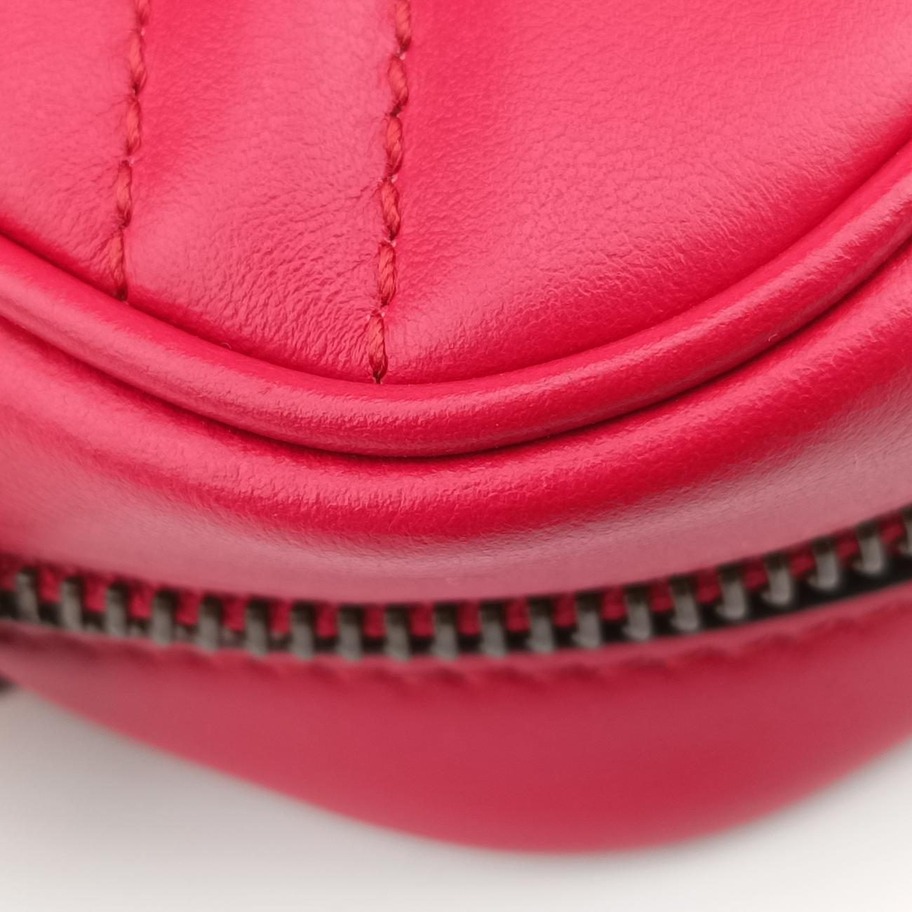 Secondhand Gucci GG Marmont Red Leather 448065 shoulderbag | stylenewstar