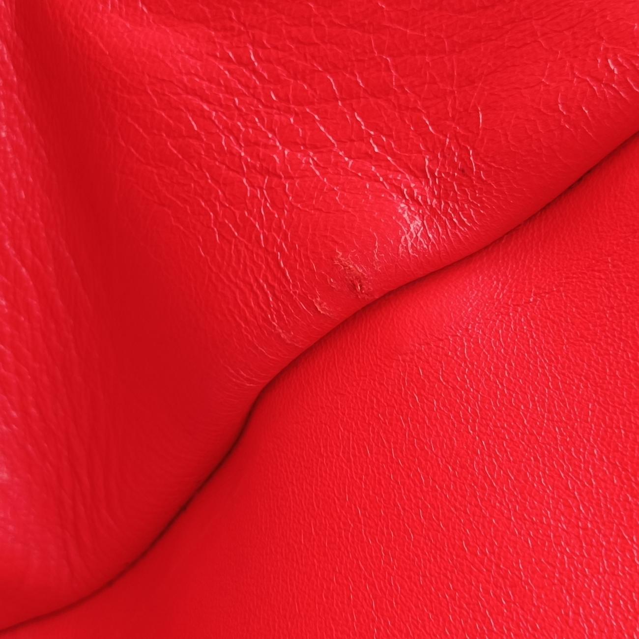 Pre-owned Celine Trapèze Red Leather × Suede  shoulderbag | stylenewstar