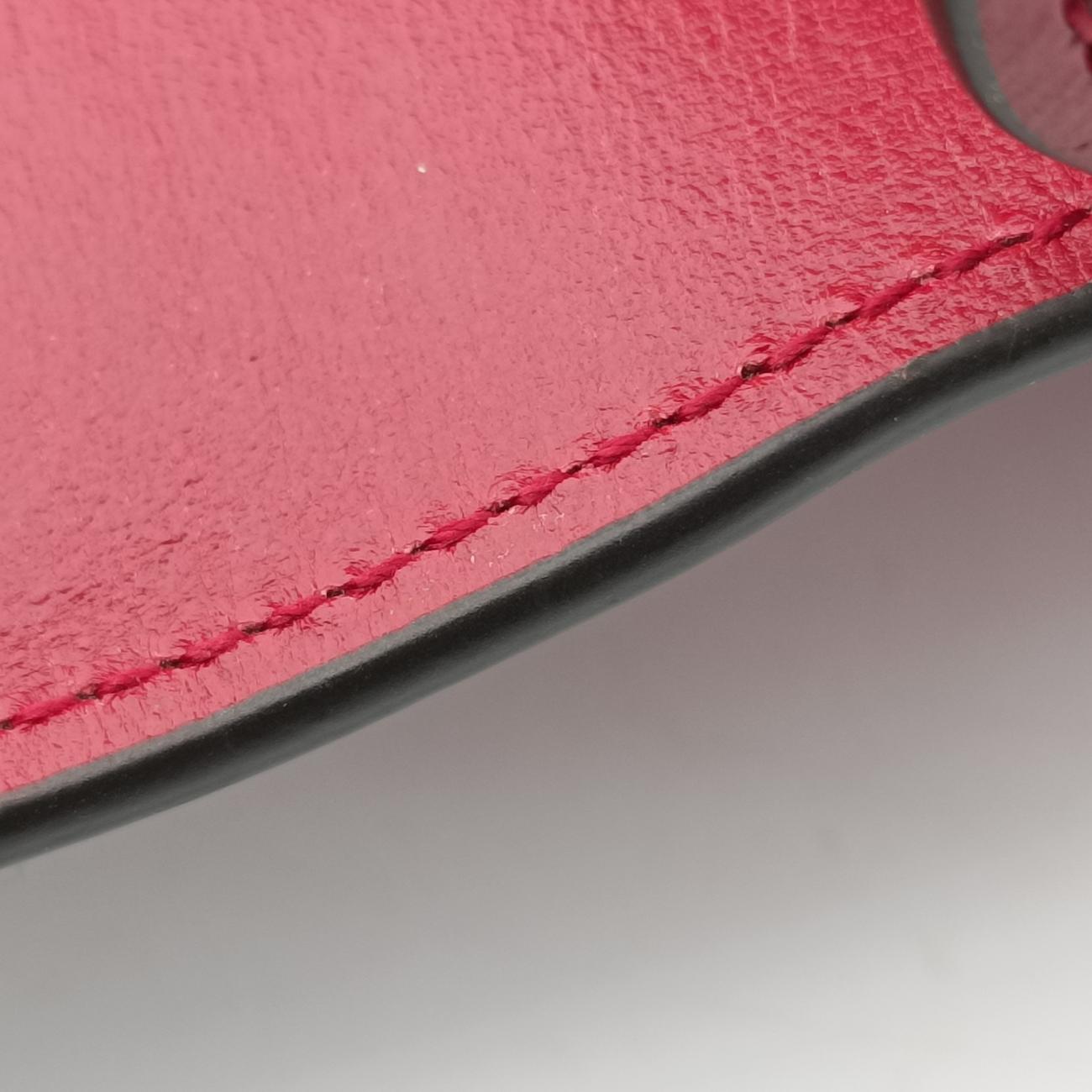 Pre-owned Gucci HORSEBIT 1955 Red Leather 625615 shoulderbag | stylenewstar