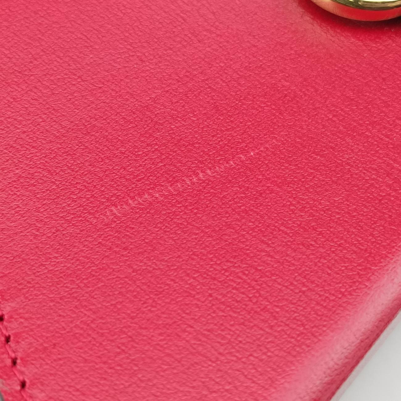 Pre-owned Gucci HORSEBIT 1955 Red Leather 625615 shoulderbag | stylenewstar