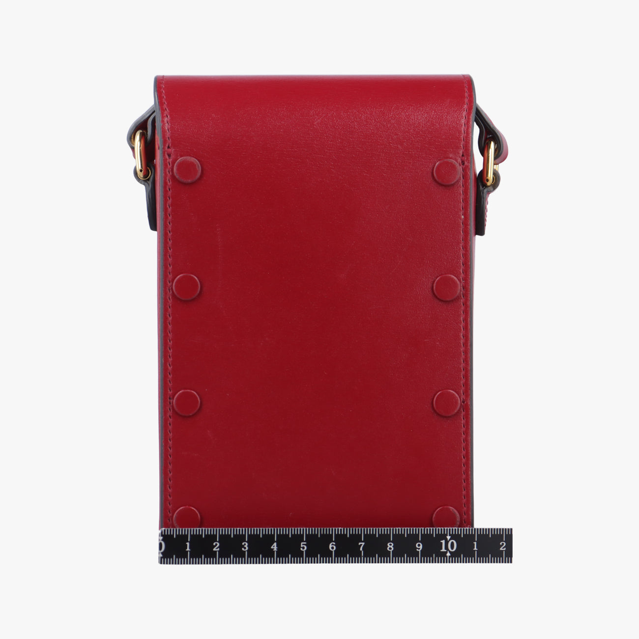 Pre-owned Gucci HORSEBIT 1955 Red Leather 625615 shoulderbag | stylenewstar