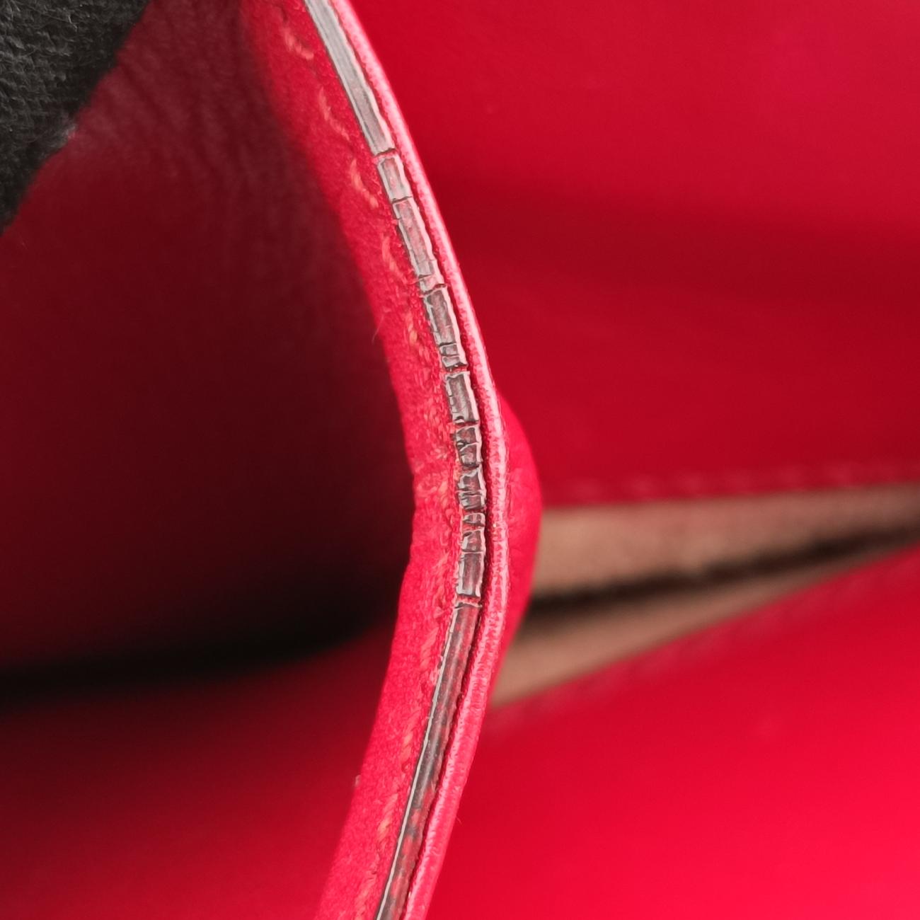 Secondhand Gucci Bamboo Web Nymphaea Red Leather 453764 shoulderbag | stylenewstar