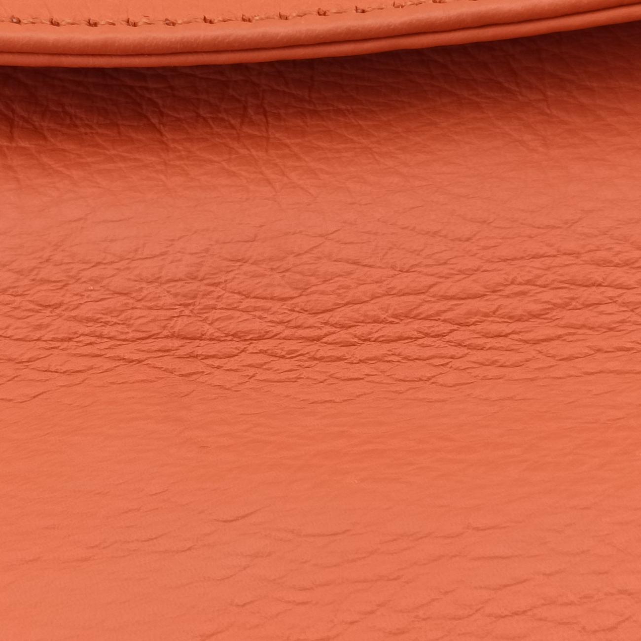 Vintage Fendi Fendista Pochette Orange Leather 8M0276 shoulderbag | stylenewstar