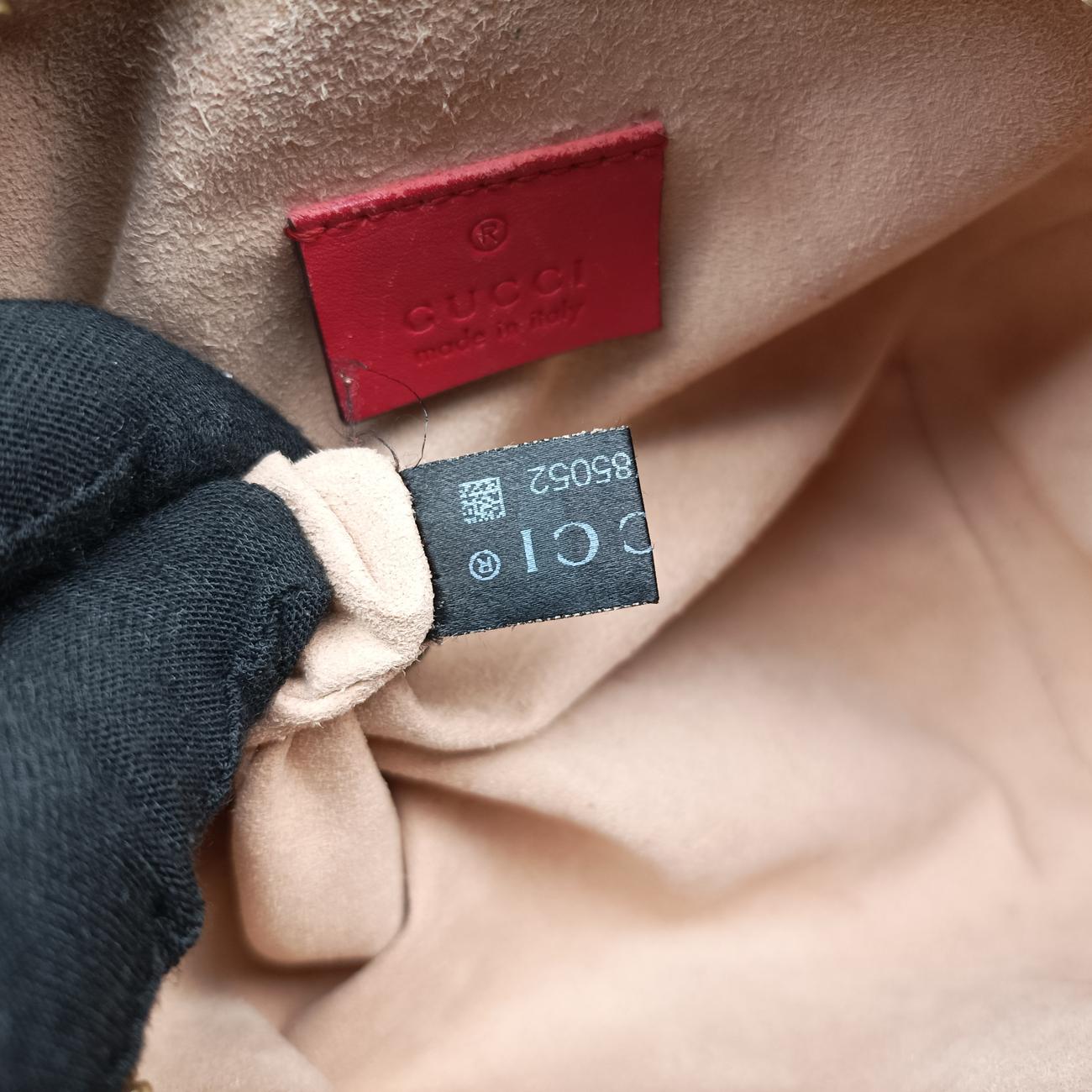 Vintage Gucci GG Blooms Beige×Red×Multicolour PVC coated canvas 432123 shoulderbag | stylenewstar