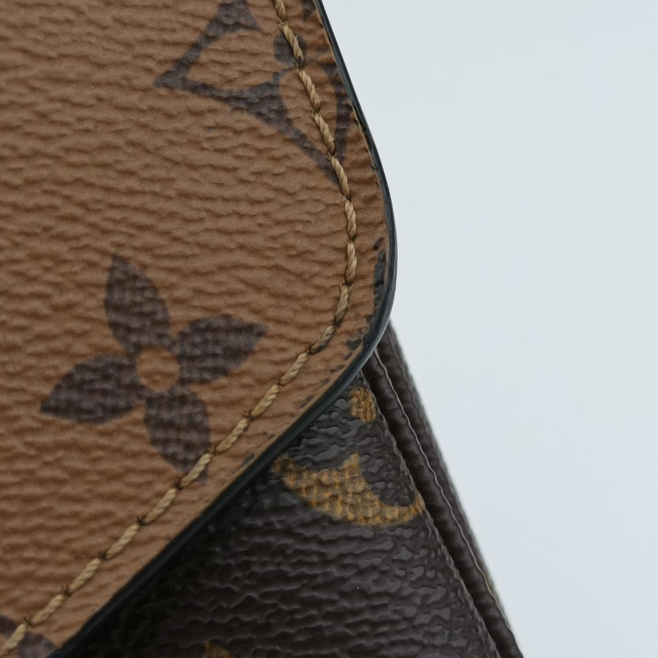 Pre-owned Louis Vuitton Pochette Metis MM Brown Monogram Canvas M44876 shoulderbag | stylenewstar
