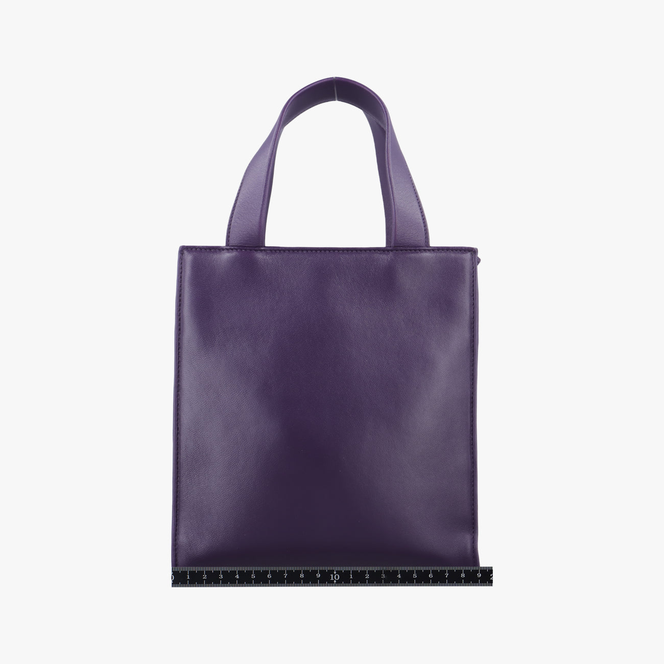 Secondhand Prada Turquoise Mini Tote Purple Nappa leather 1BG418 shoulderbag | stylenewstar