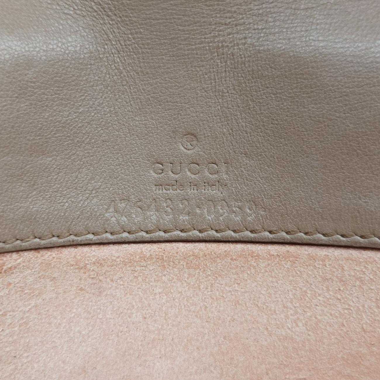 Pre-owned Gucci Dionysus Brown PVC coated canvas 476432 shoulderbag | stylenewstar