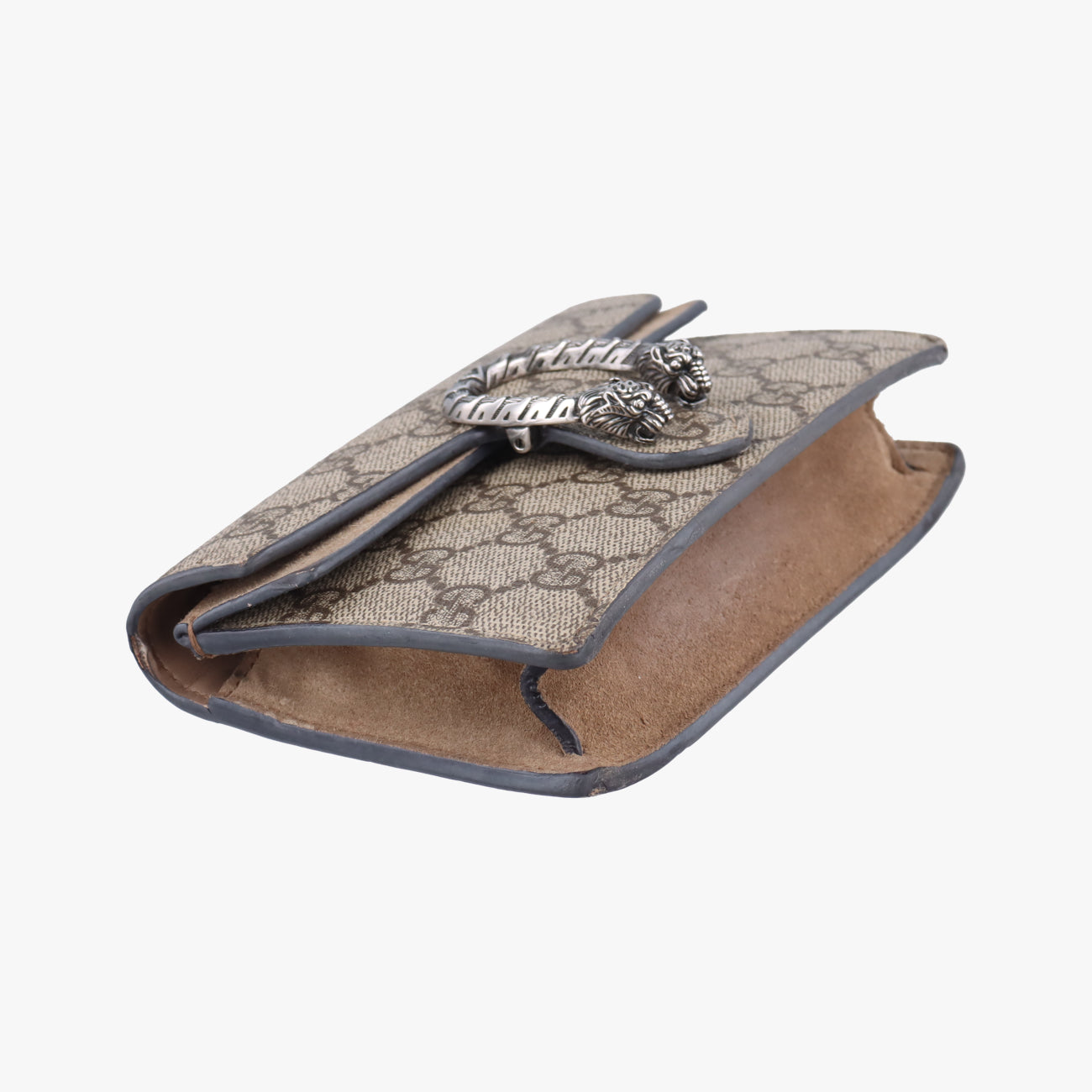 Pre-owned Gucci Dionysus Brown PVC coated canvas 476432 shoulderbag | stylenewstar