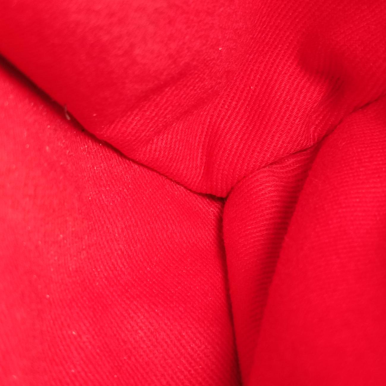 Pre-owned Chanel Up in the Air Perforated French Riviera Red Leather A67654 shoulderbag | stylenewstar