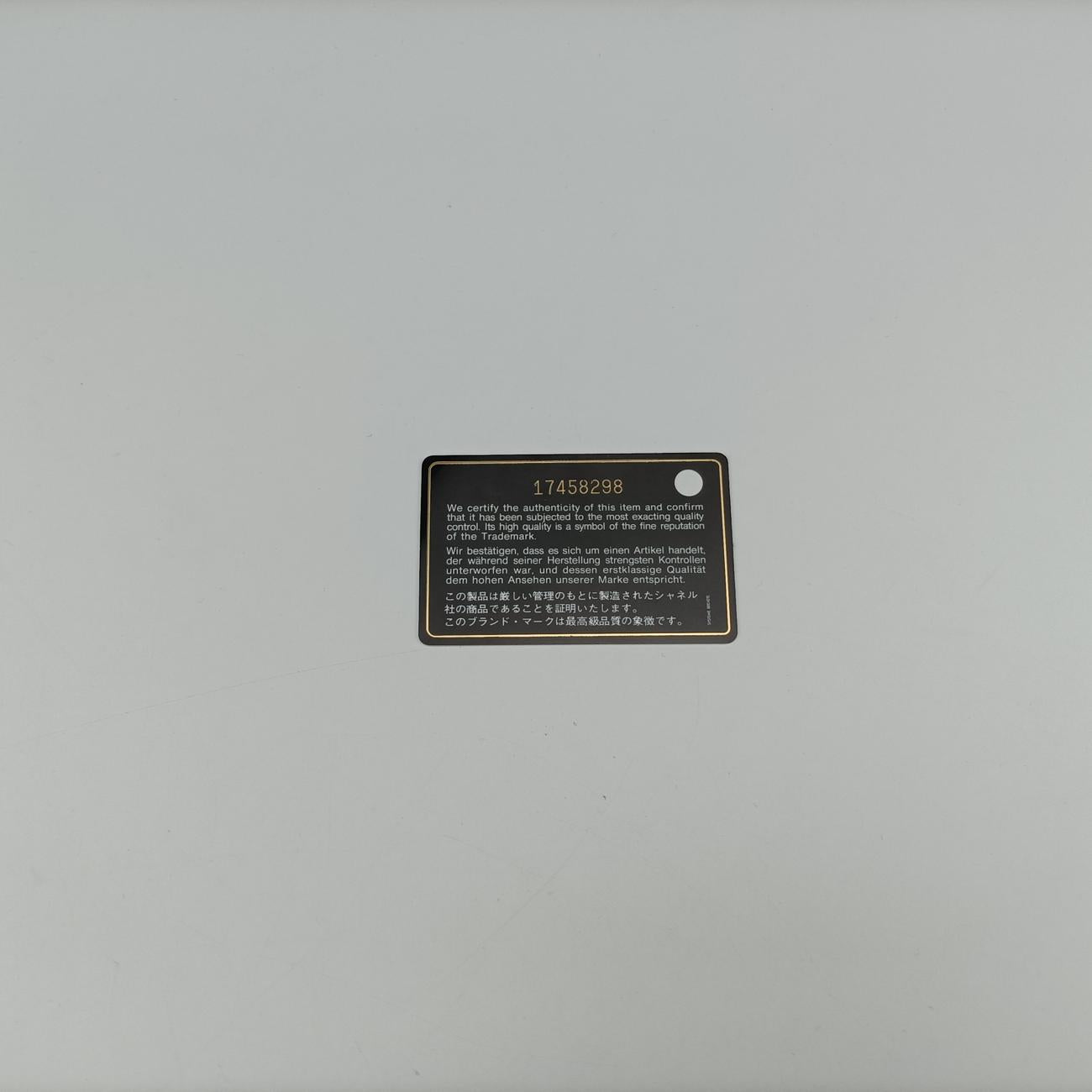 Pre-owned Chanel CC Half Moon Flap Orange Caviar Leather A40033 shoulderbag | stylenewstar