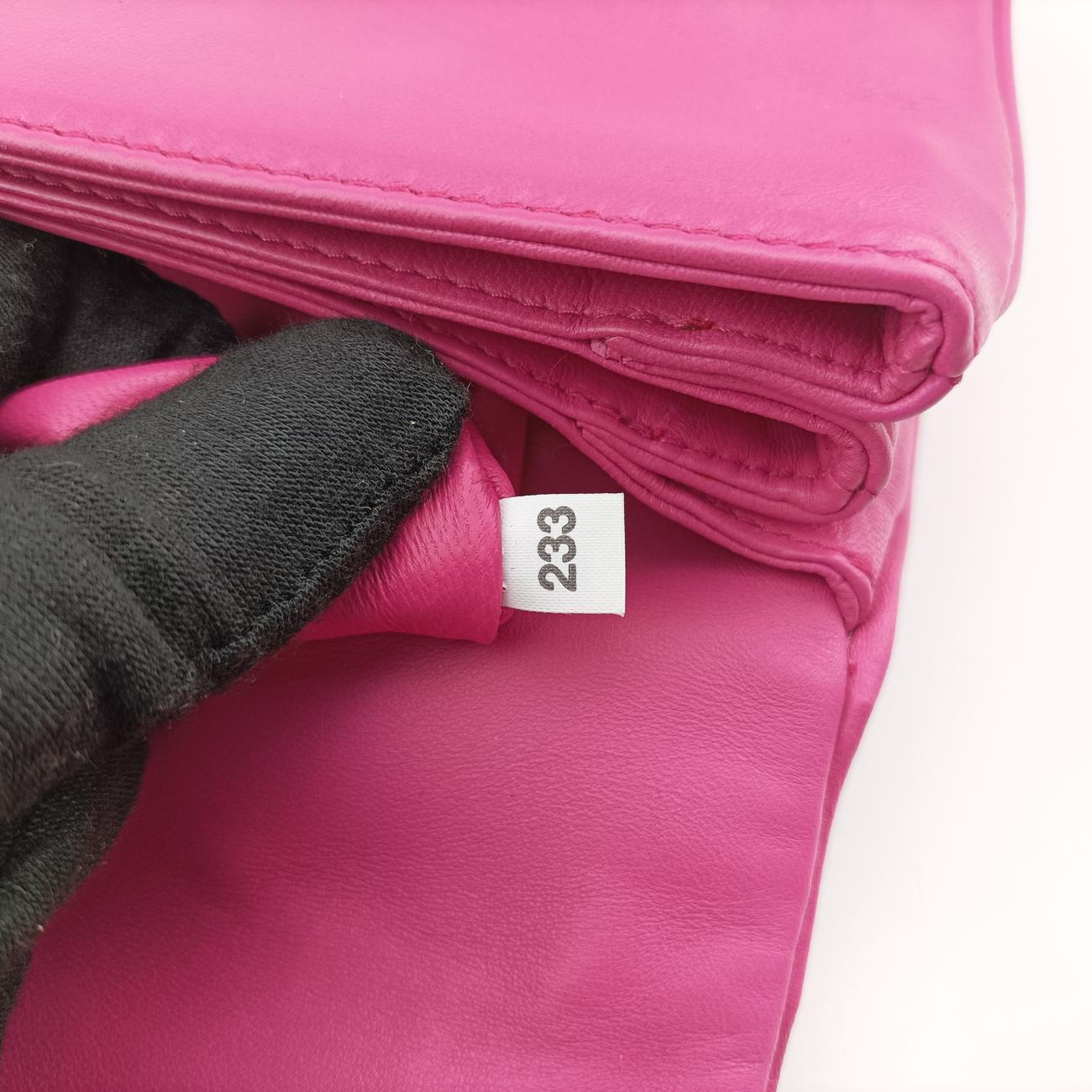 Pre-owned Prada Fuoco Nappa Gaufre Red Nappa Leather 1BD009 shoulderbag | stylenewstar