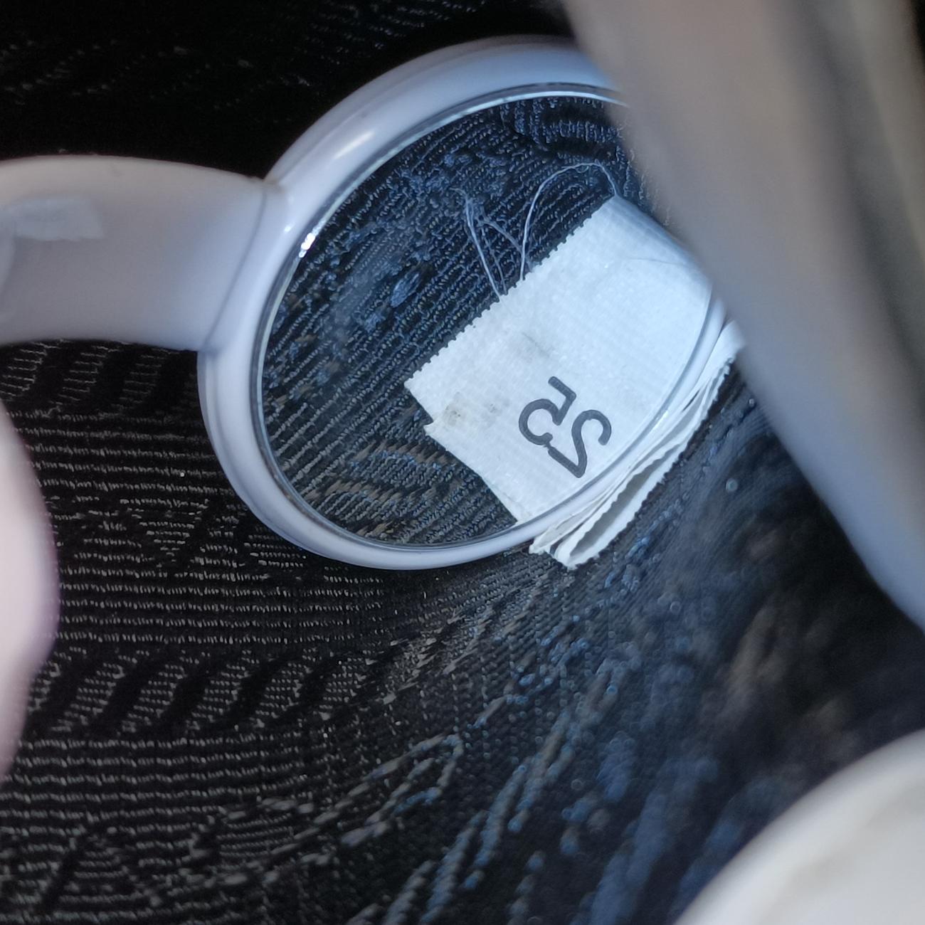 Pre-owned Prada Sidonie White SAFFIANO　Leather 1BD219 shoulderbag | stylenewstar