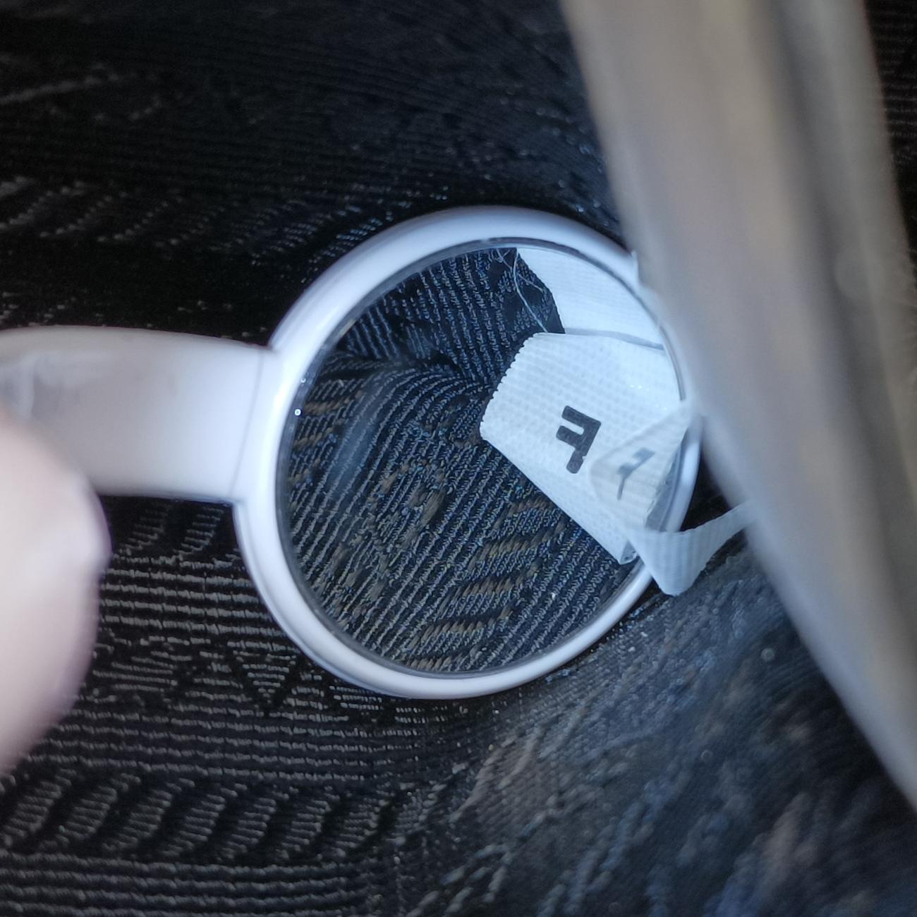 Pre-owned Prada Sidonie White SAFFIANO　Leather 1BD219 shoulderbag | stylenewstar