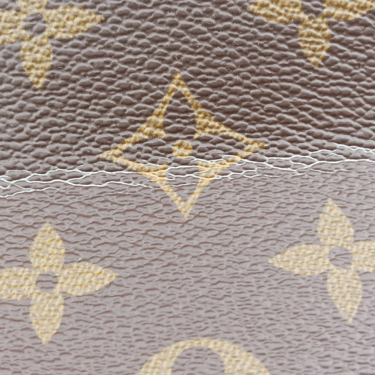 Pre-owned Louis Vuitton Vénus brown×CERISE Monogram Canvas×calf leather M41738 shoulderbag | stylenewstar