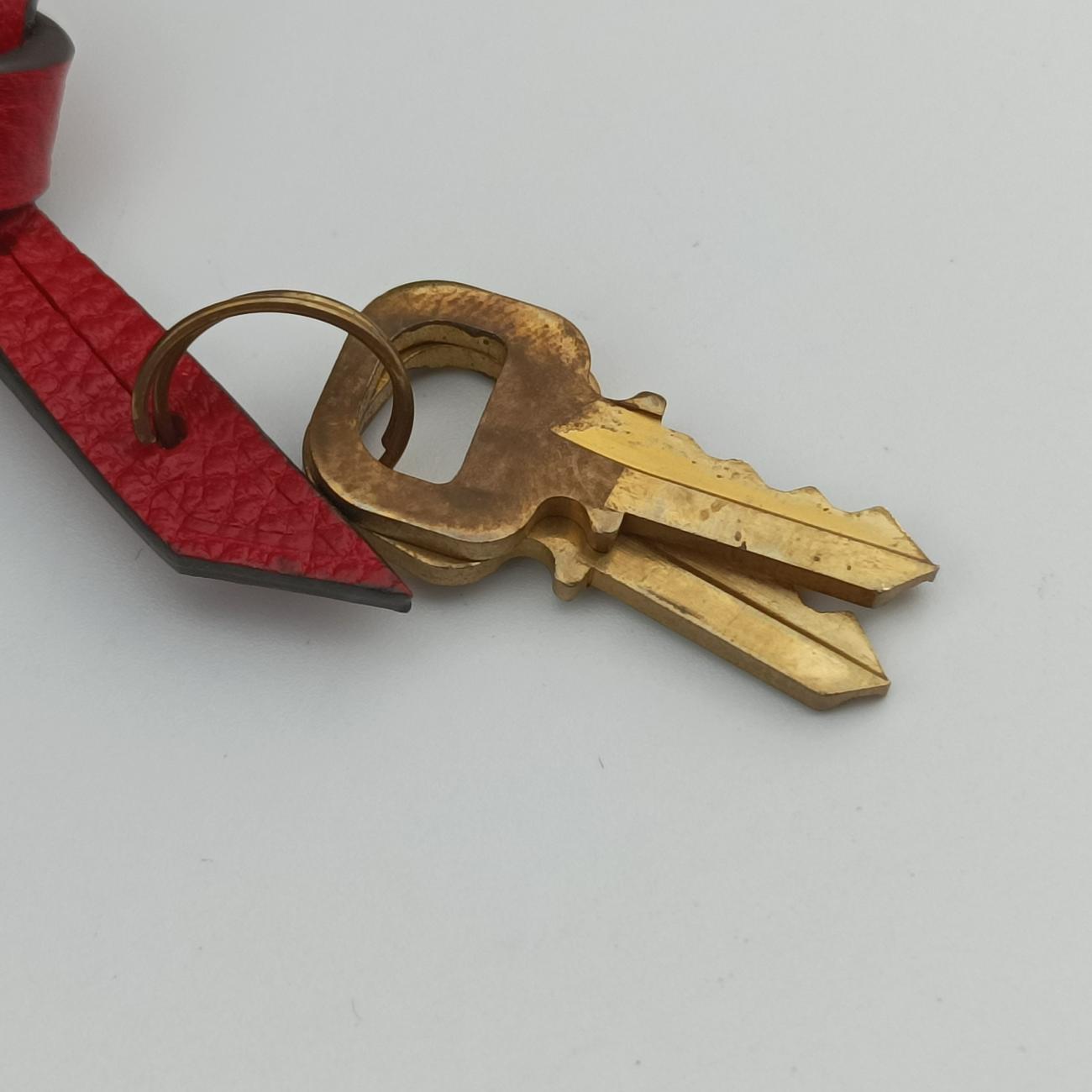 Pre-owned Louis Vuitton Vénus brown×CERISE Monogram Canvas×calf leather M41738 shoulderbag | stylenewstar