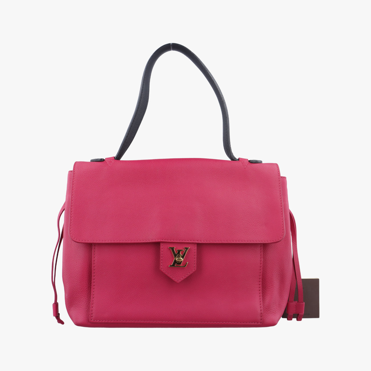 Pre-owned Louis Vuitton Lockme PM Fuchsia Leather M50360 shoulderbag | stylenewstar