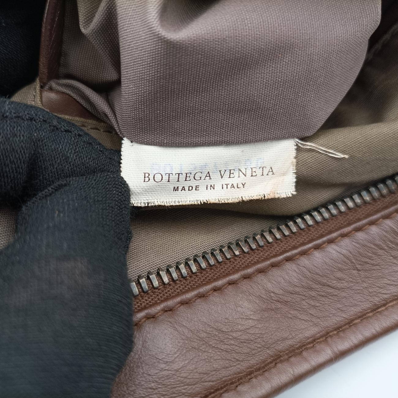 Pre-owned Bottega Veneta Intrecciato Brown lambskin  handbag | stylenewstar