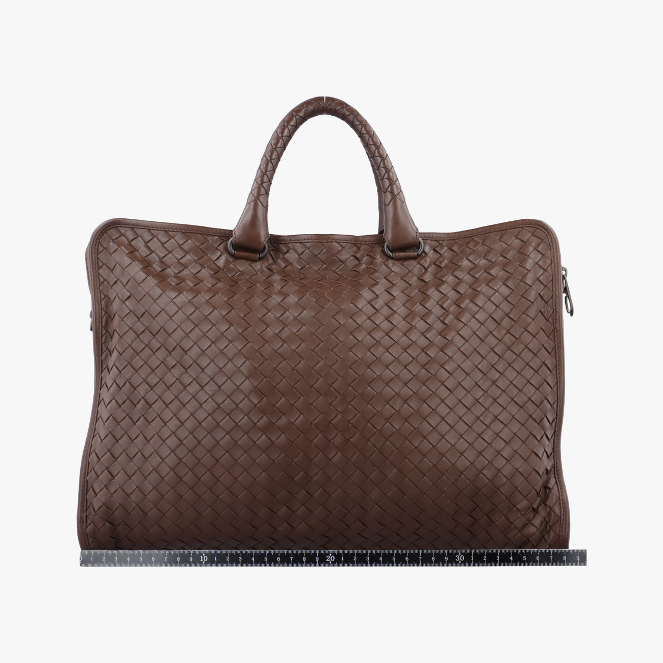 Pre-owned Bottega Veneta Intrecciato Brown lambskin  handbag | stylenewstar