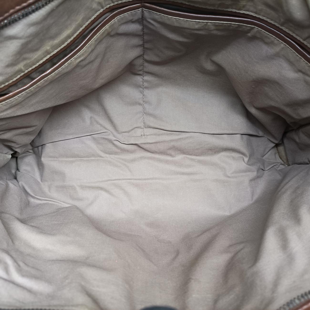 Pre-owned Bottega Veneta Intrecciato Brown lambskin  handbag | stylenewstar