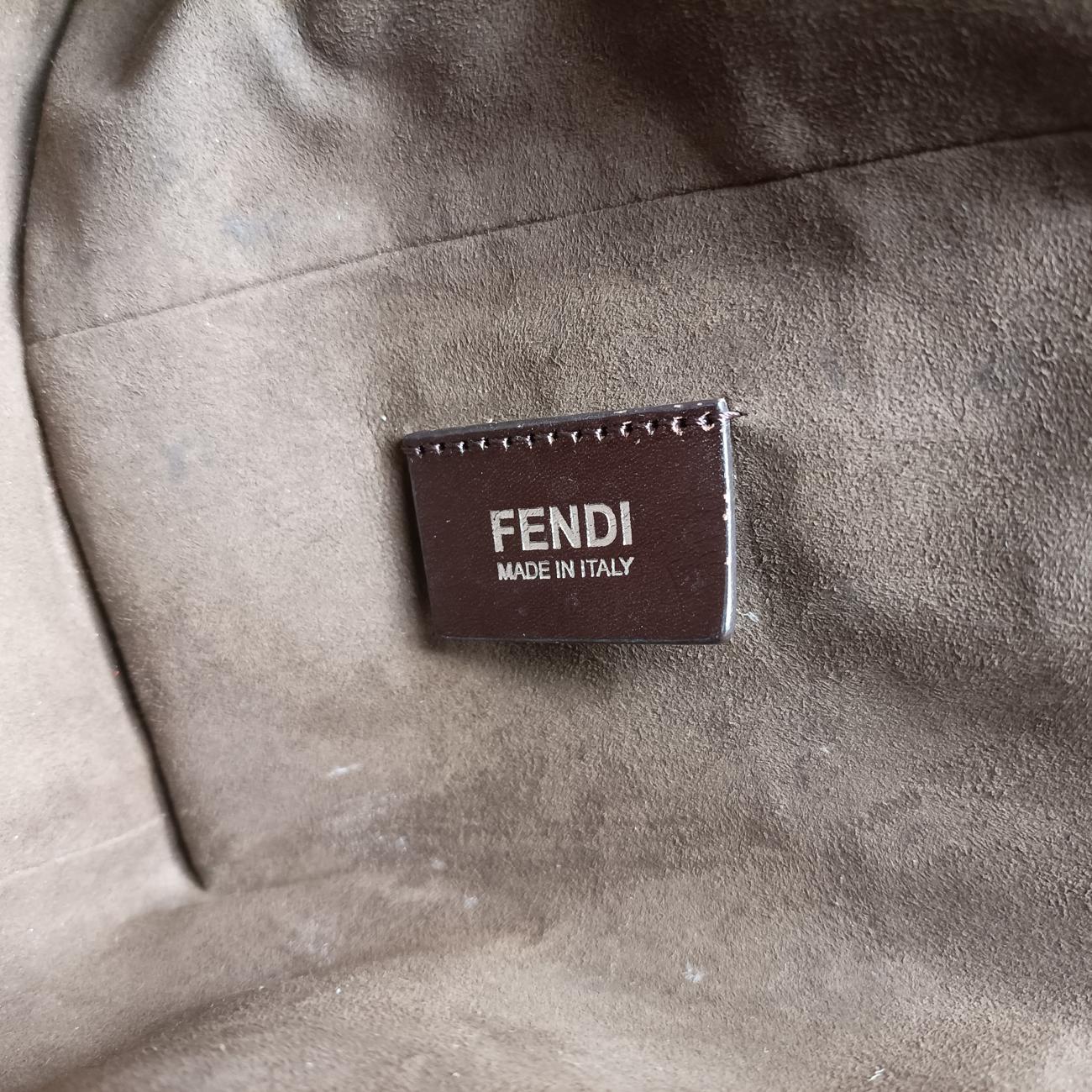 Secondhand Fendi Troisjours Orange Leather 8BH272 handbag | stylenewstar