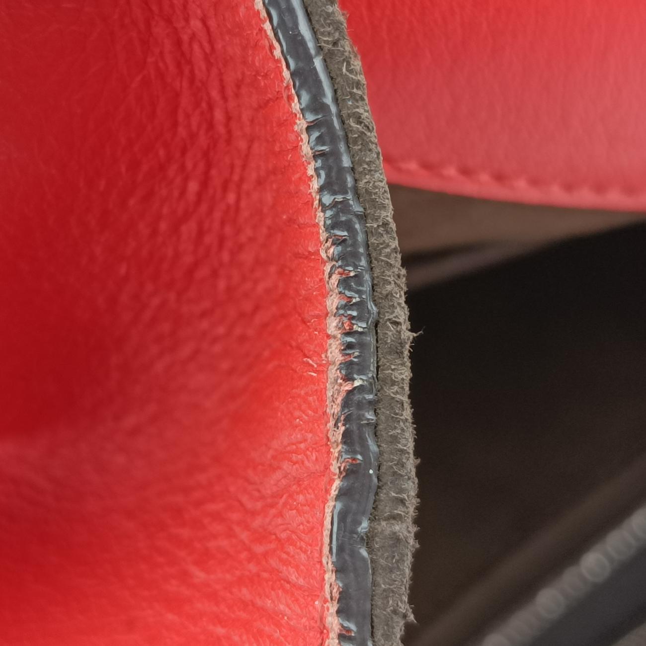 Secondhand Fendi Troisjours Orange Leather 8BH272 handbag | stylenewstar