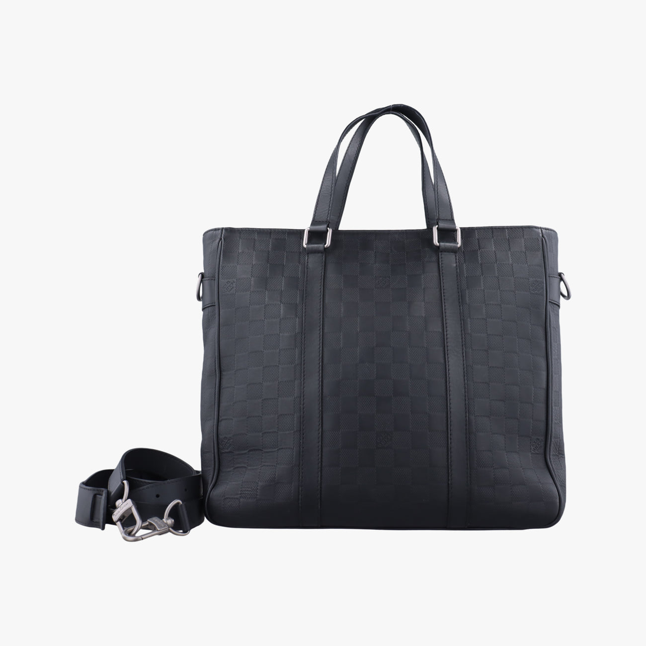 Pre-owned Louis Vuitton TADAO PM Noir Damier Graphite N51192 shoulderbag | stylenewstar