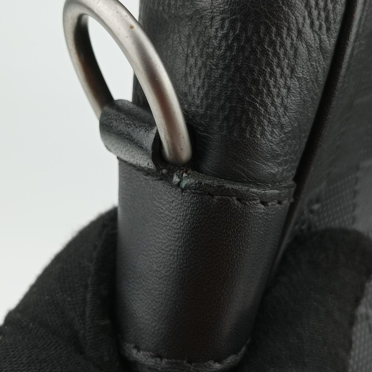 Pre-owned Louis Vuitton TADAO PM Noir Damier Graphite N51192 shoulderbag | stylenewstar