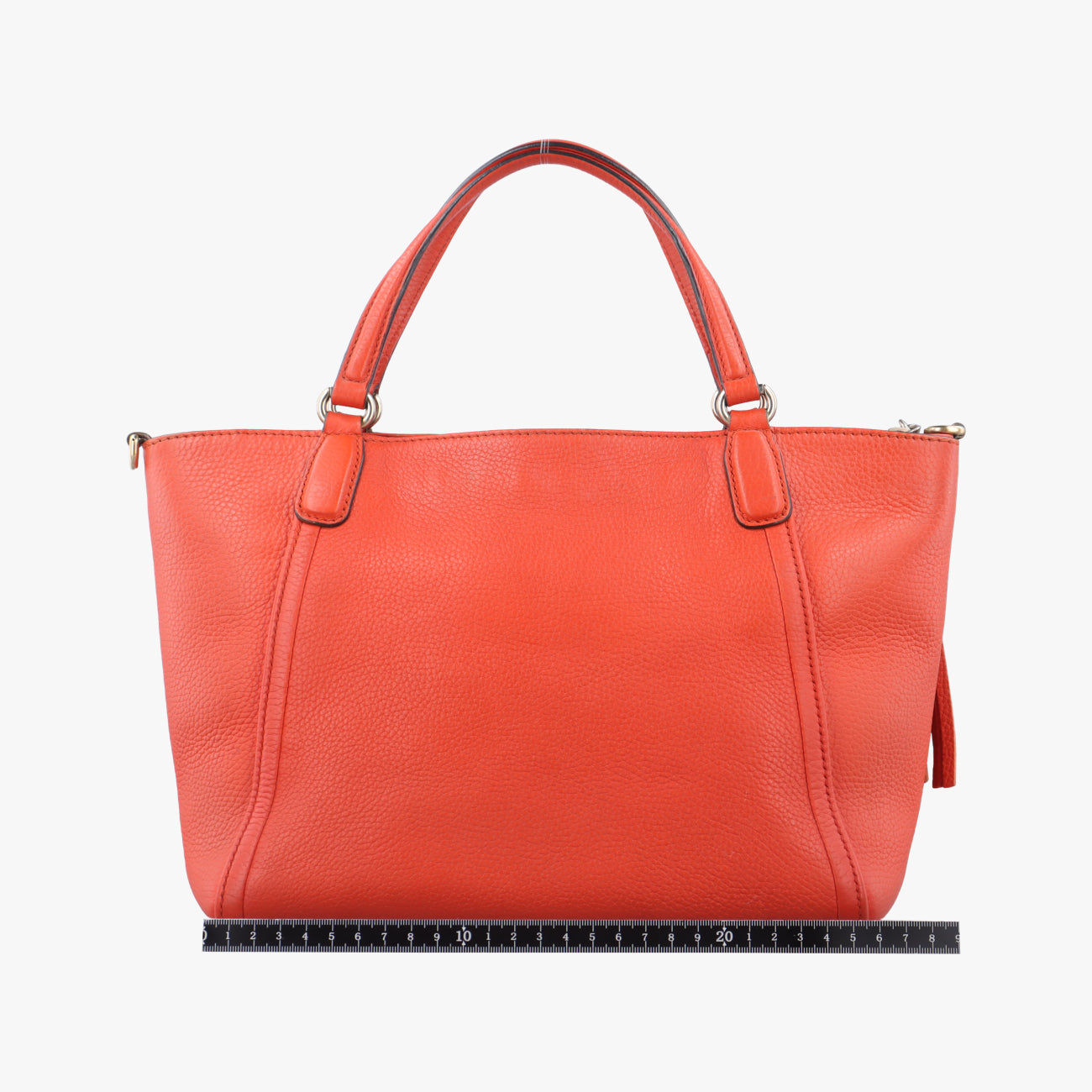 Pre-owned Gucci Soho Orange Leather 369176 shoulderbag | stylenewstar