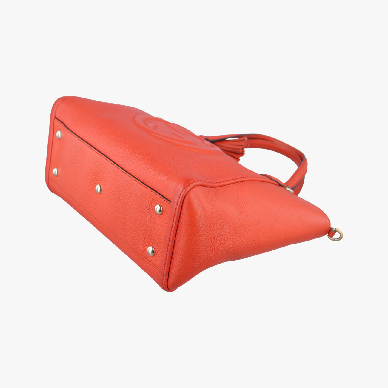 Pre-owned Gucci Soho Orange Leather 369176 shoulderbag | stylenewstar