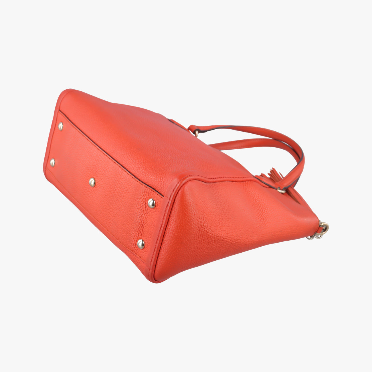 Pre-owned Gucci Soho Orange Leather 369176 shoulderbag | stylenewstar