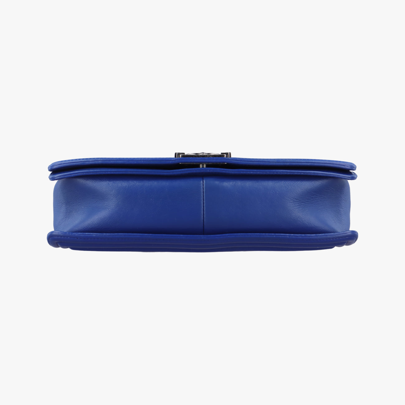 Pre-owned Chanel BOY CHANEL Blue leather A67087 shoulderbag | stylenewstar