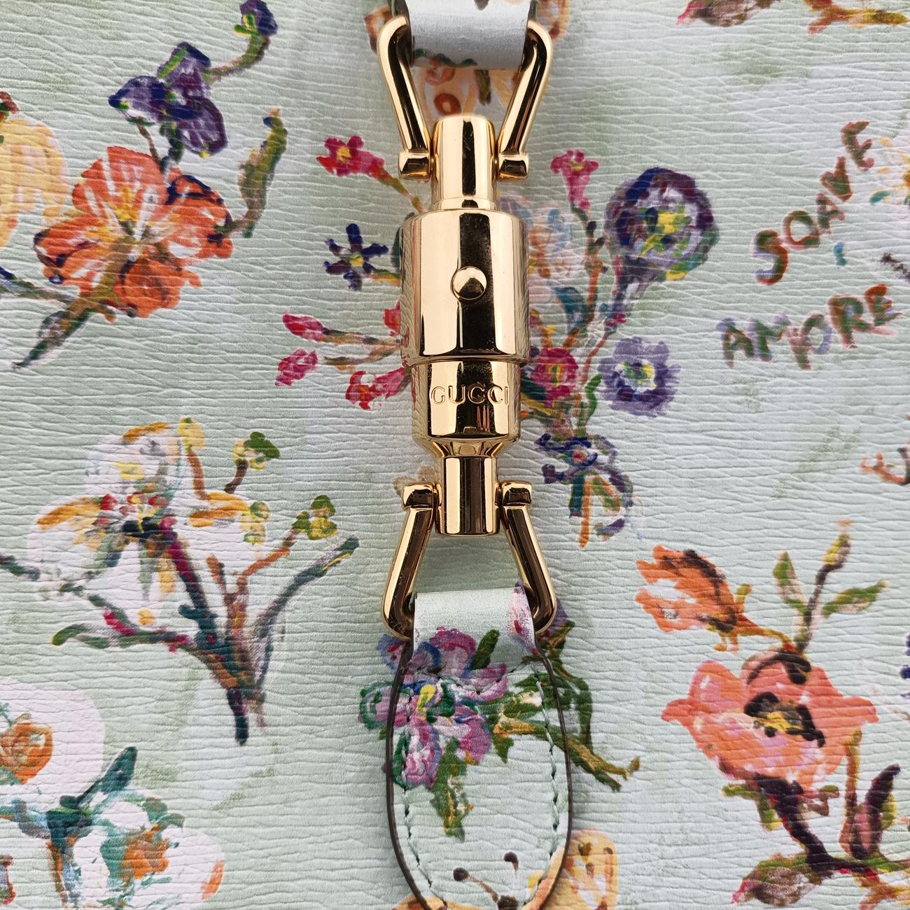 Vintage Gucci JACKIE 1961 Multicolour Leather 636709 shoulderbag | stylenewstar