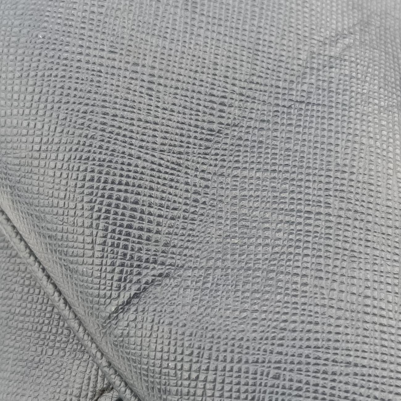 Pre-owned Prada Briefcase Navy SAFFIANO Leather VS305M handbag | stylenewstar