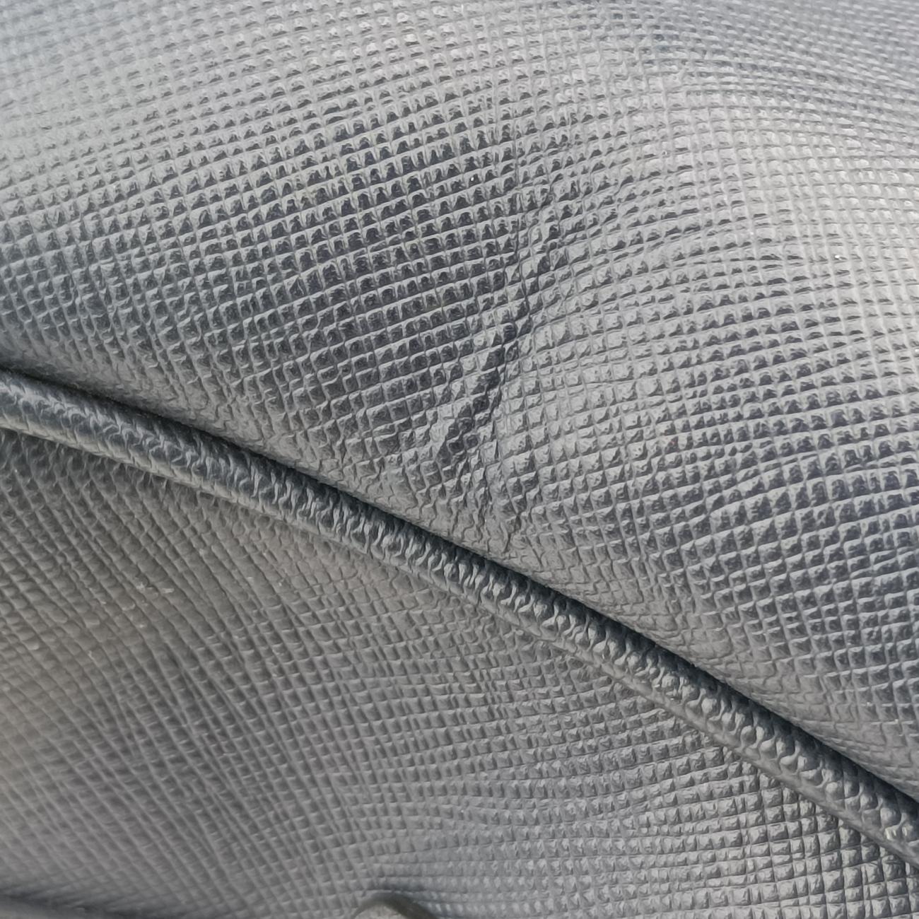 Pre-owned Prada Briefcase Navy SAFFIANO Leather VS305M handbag | stylenewstar