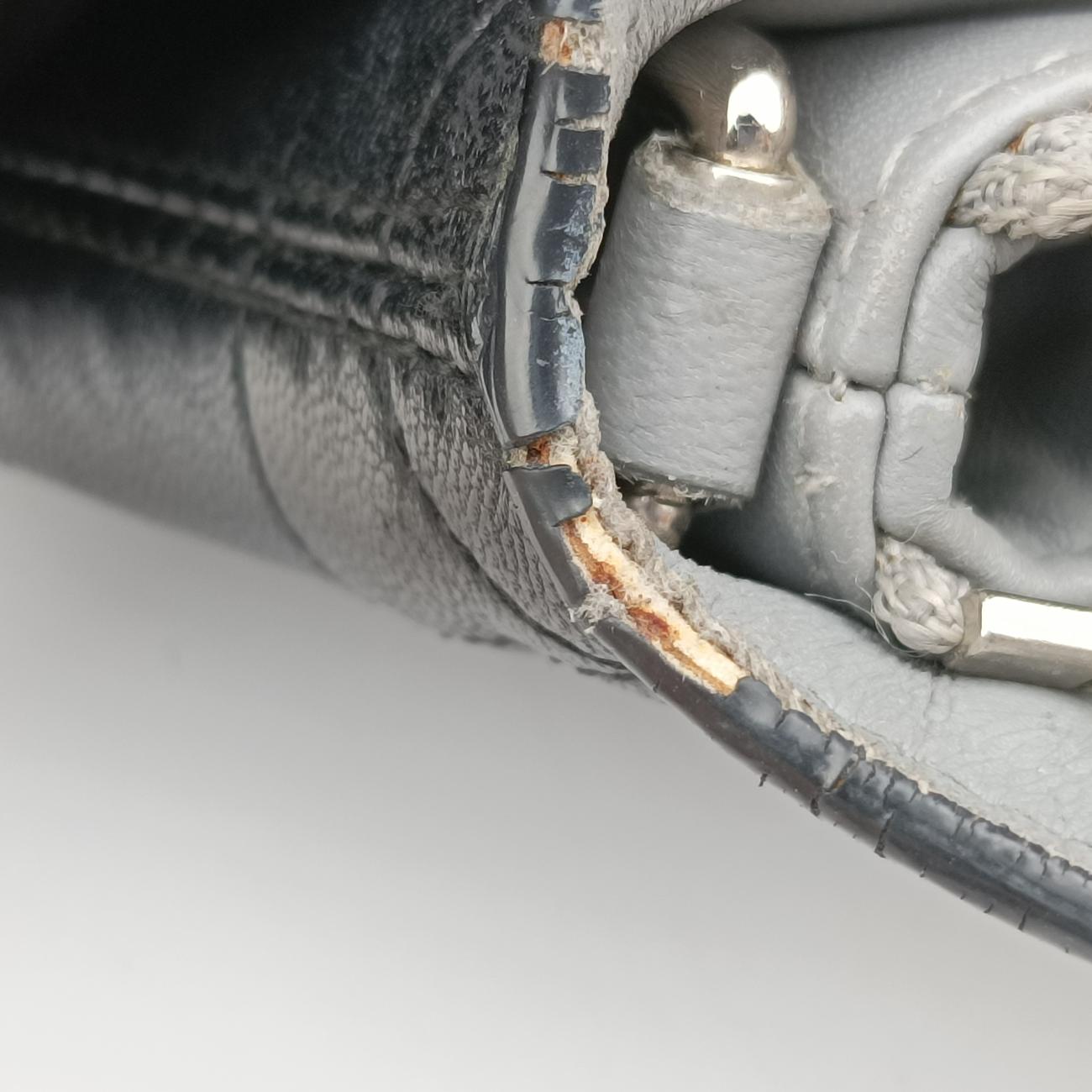 Pre-owned Christian Dior granville Black Leather  handbag | stylenewstar