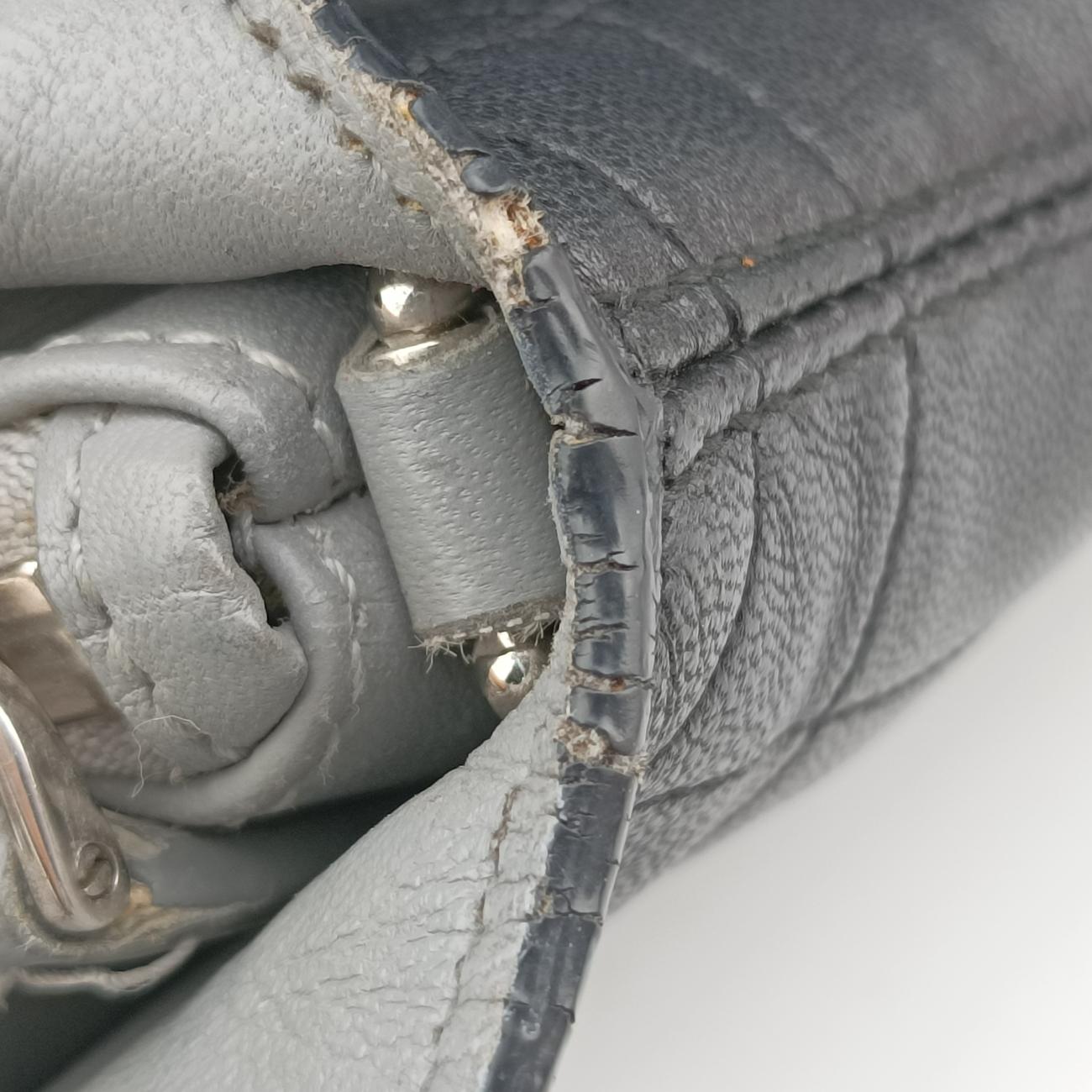 Pre-owned Christian Dior granville Black Leather  handbag | stylenewstar