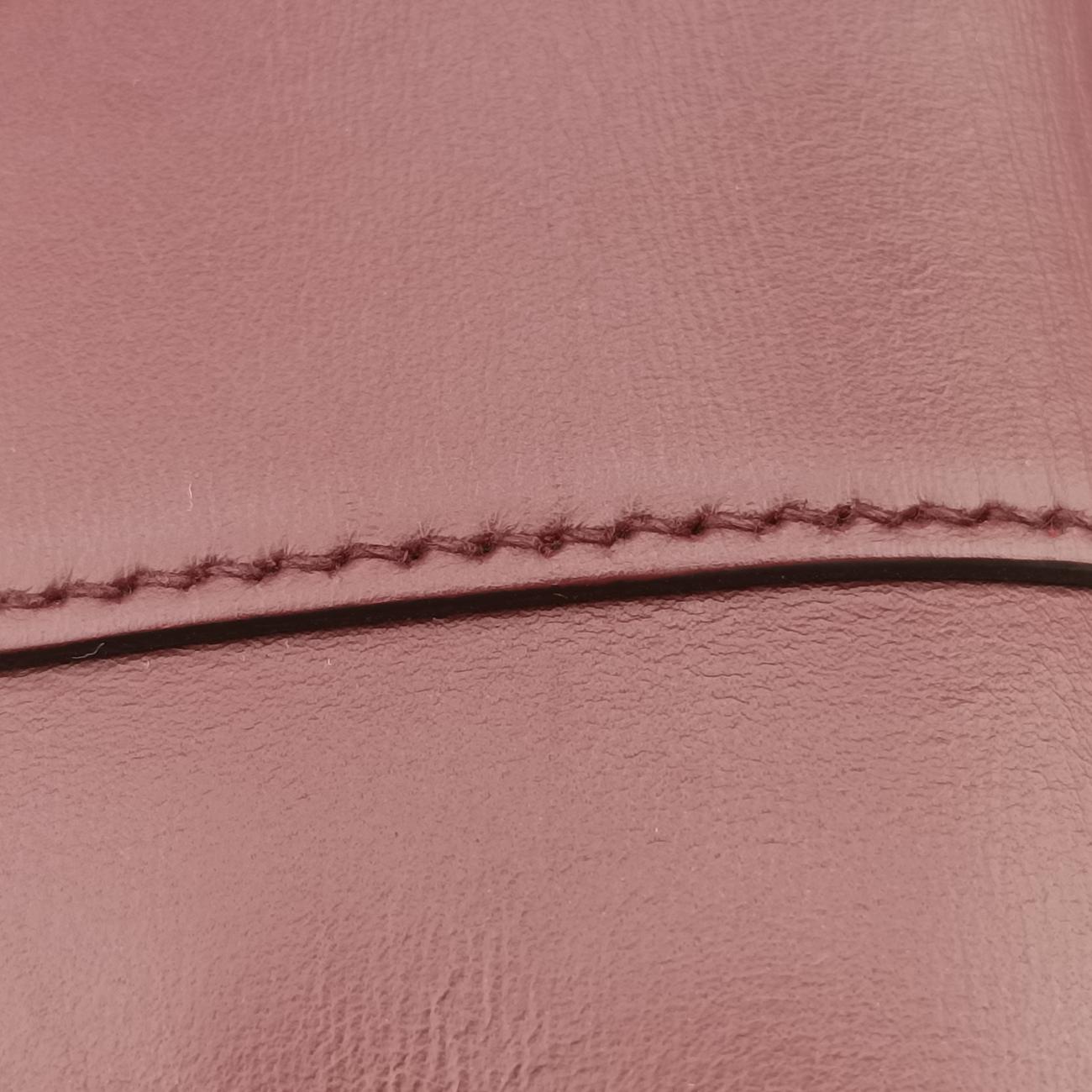 Pre-owned Gucci Arli Burgundy Leather 550129 shoulderbag | stylenewstar