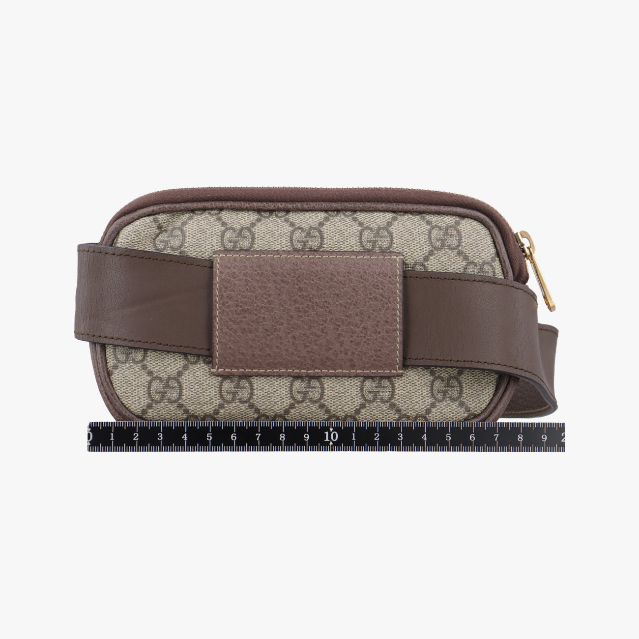 Pre-owned Gucci Ophidia Brown×Multicolour PVC coated canvas×Leather 519308 bum bag/waist bag | stylenewstar