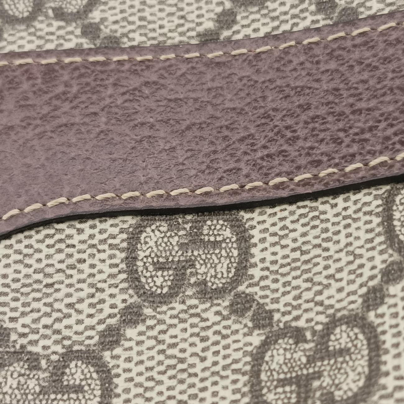 Pre-owned Gucci Ophidia Brown×Multicolour PVC coated canvas×Leather 519308 bum bag/waist bag | stylenewstar