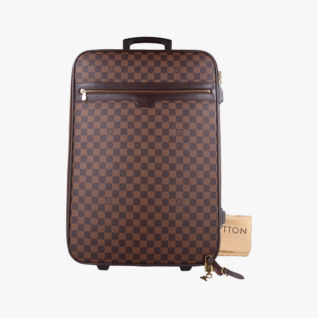 Secondhand Louis Vuitton PEGASE 50 EBENE Damier Canvas N23256 suitcase | stylenewstar
