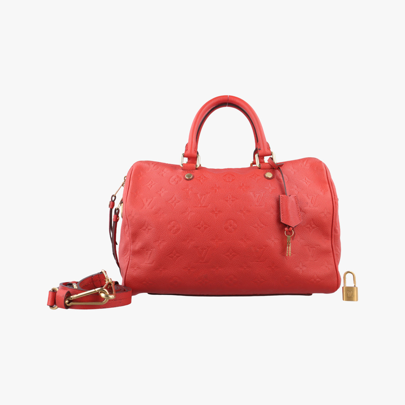 Pre-owned Louis Vuitton Speedy Bandoulière30 Orian Monogram Empreinte M40756 shoulderbag | stylenewstar