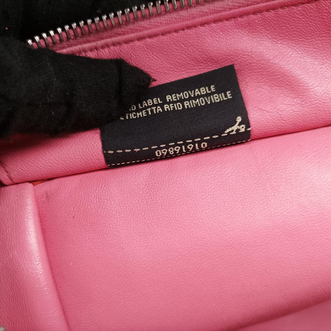 Pre-owned Fendi Troyage Trois Jours Red Leather 8BH279 shoulderbag | stylenewstar