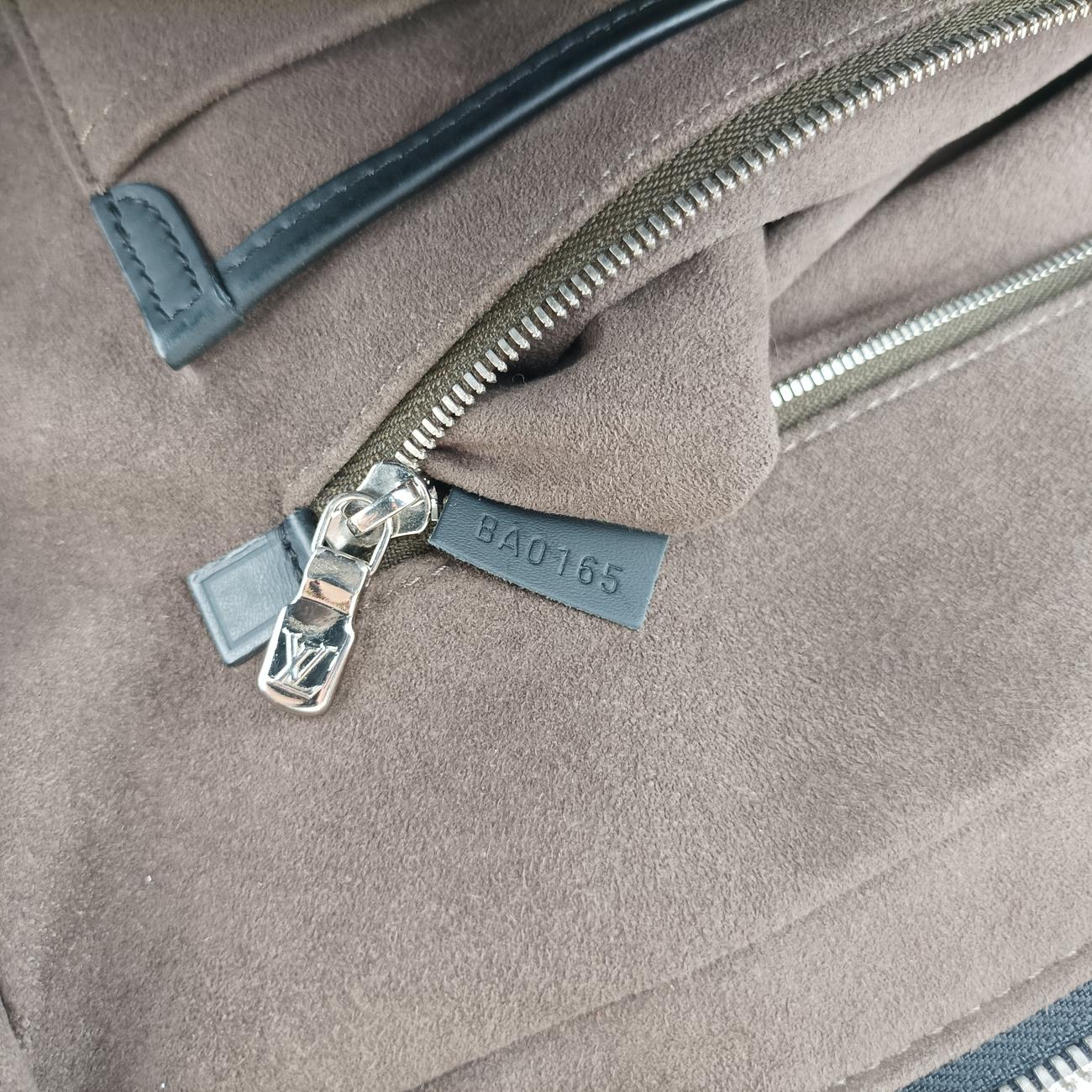 Pre-owned Louis Vuitton Porto Document Voyage Black Epi M59162 handbag | stylenewstar