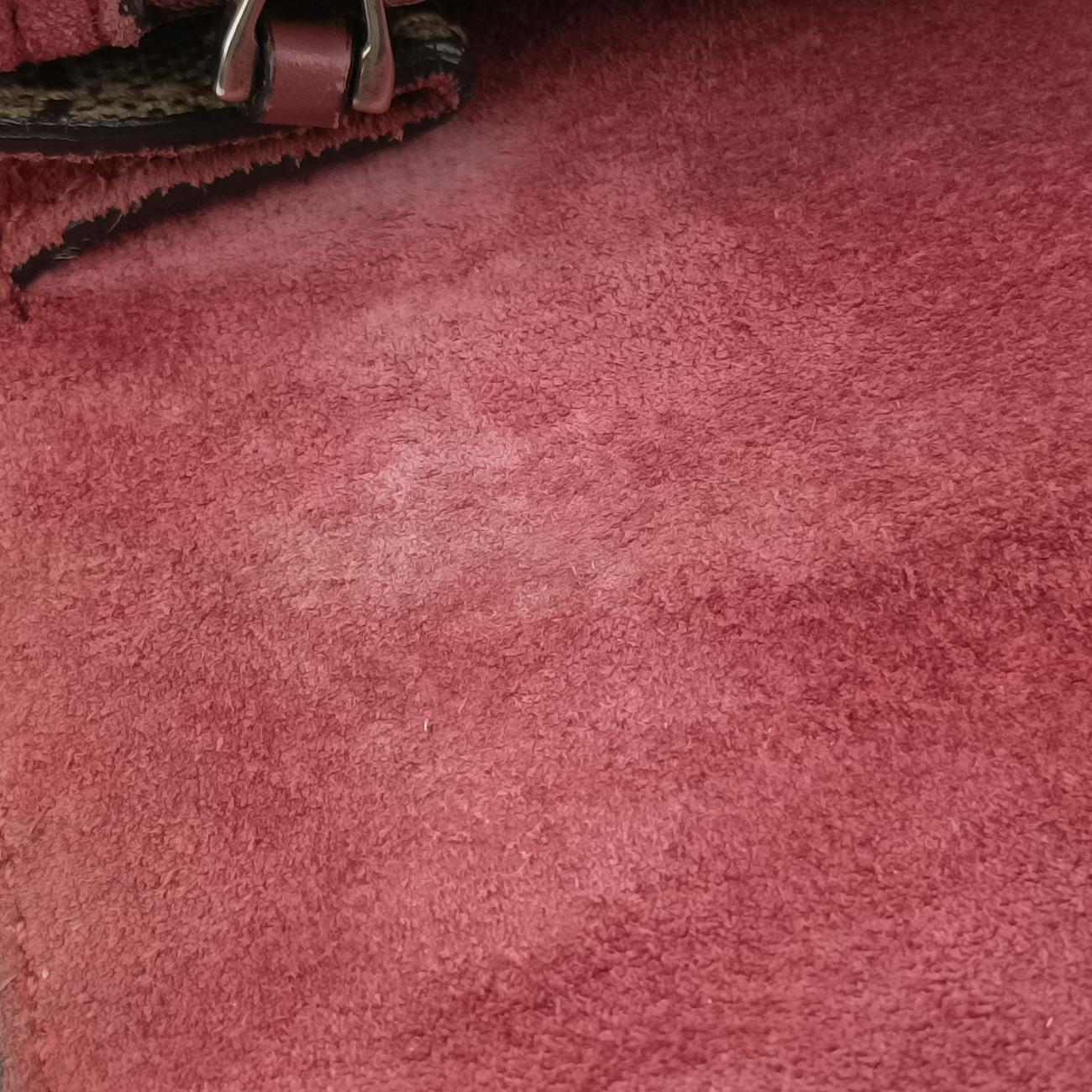 Pre-owned Gucci Dionysus beige×red×multicolor PVC coated canvas 400249 shoulderbag | stylenewstar