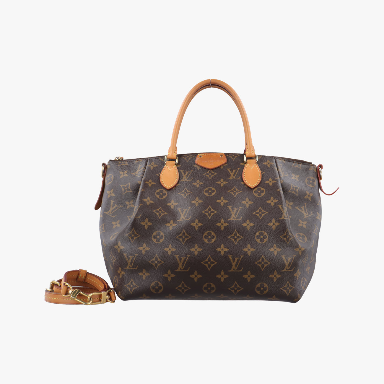 Secondhand Louis Vuitton TURENNE MM Brown Monogram Canvas M48814 shoulderbag | stylenewstar